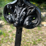 Metal chimney scraper
