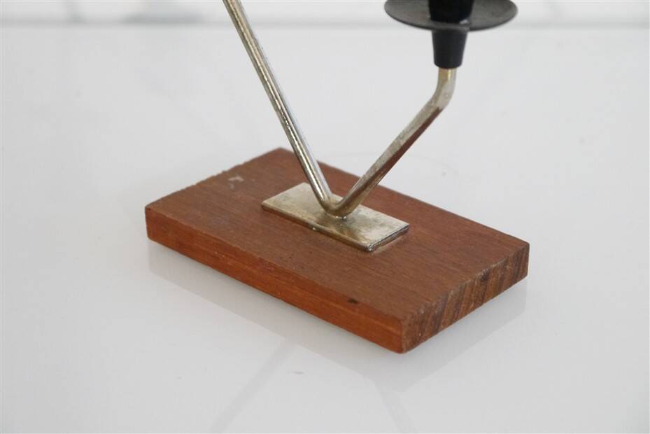 Scandinavian vintage candle holder 1960
