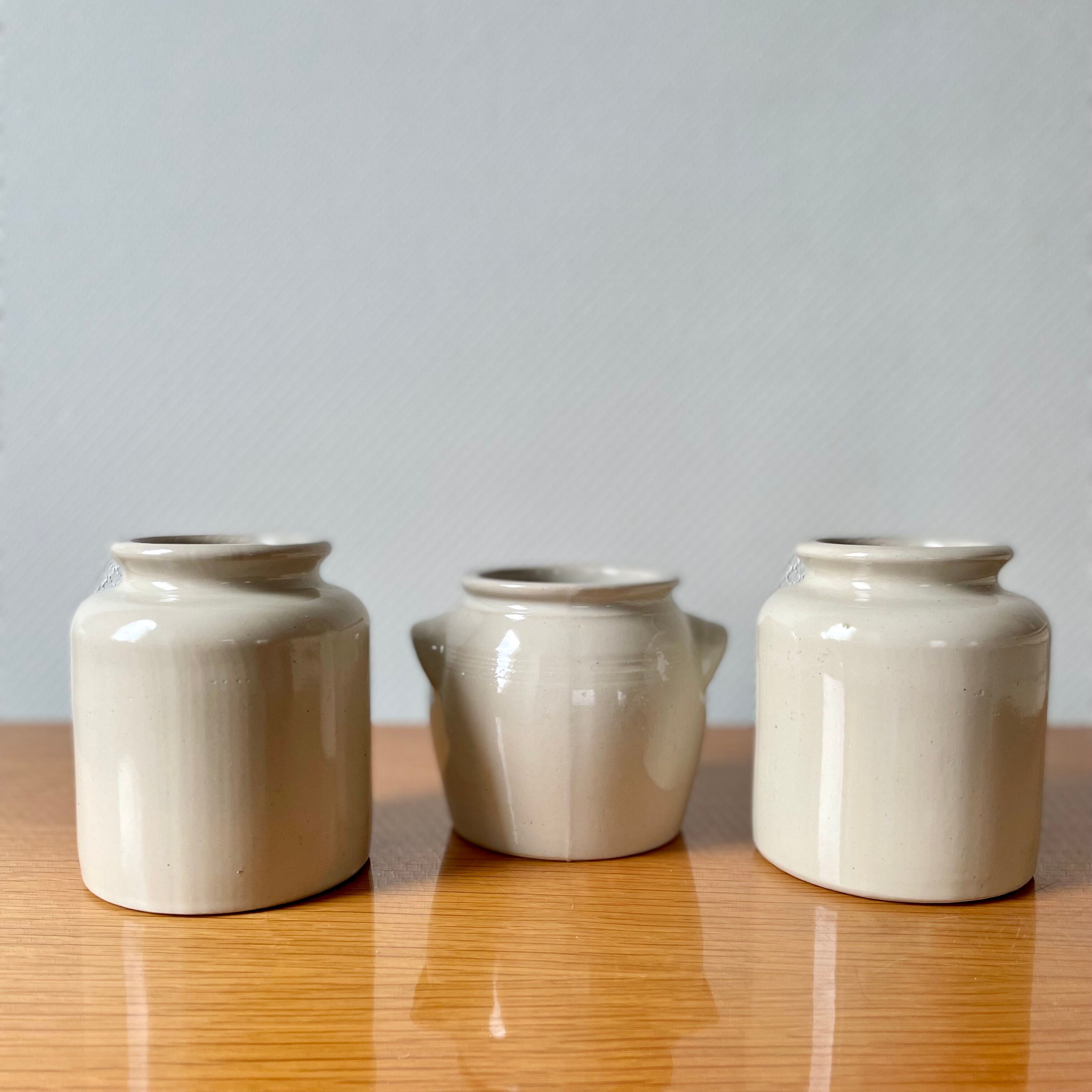 Pot en grès émaillé vintage