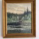 Swedish oil painting landscape Per Sundberg (konstnär)