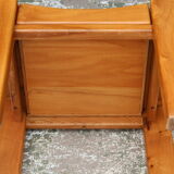 Pair of brutalist bedside tables