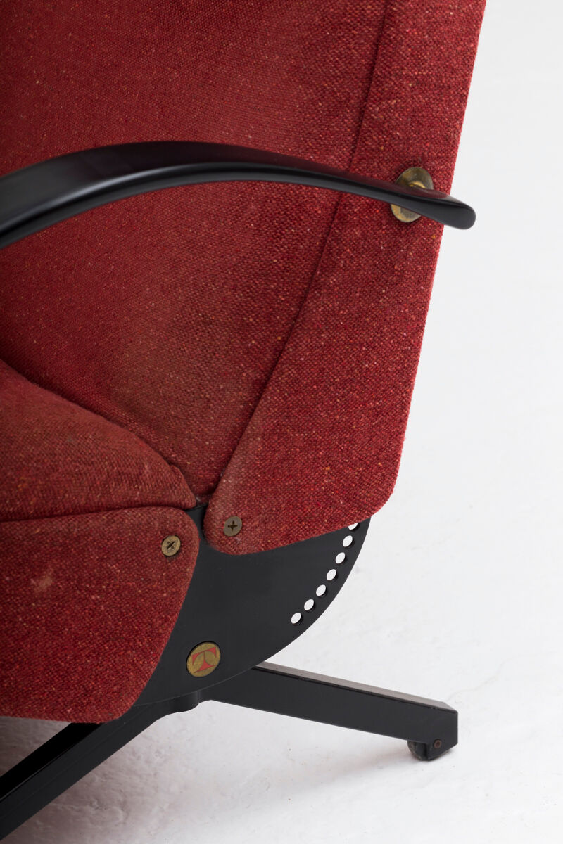 P40 lounge chair by Osvaldo Borsani for Tecno, Italy 1955