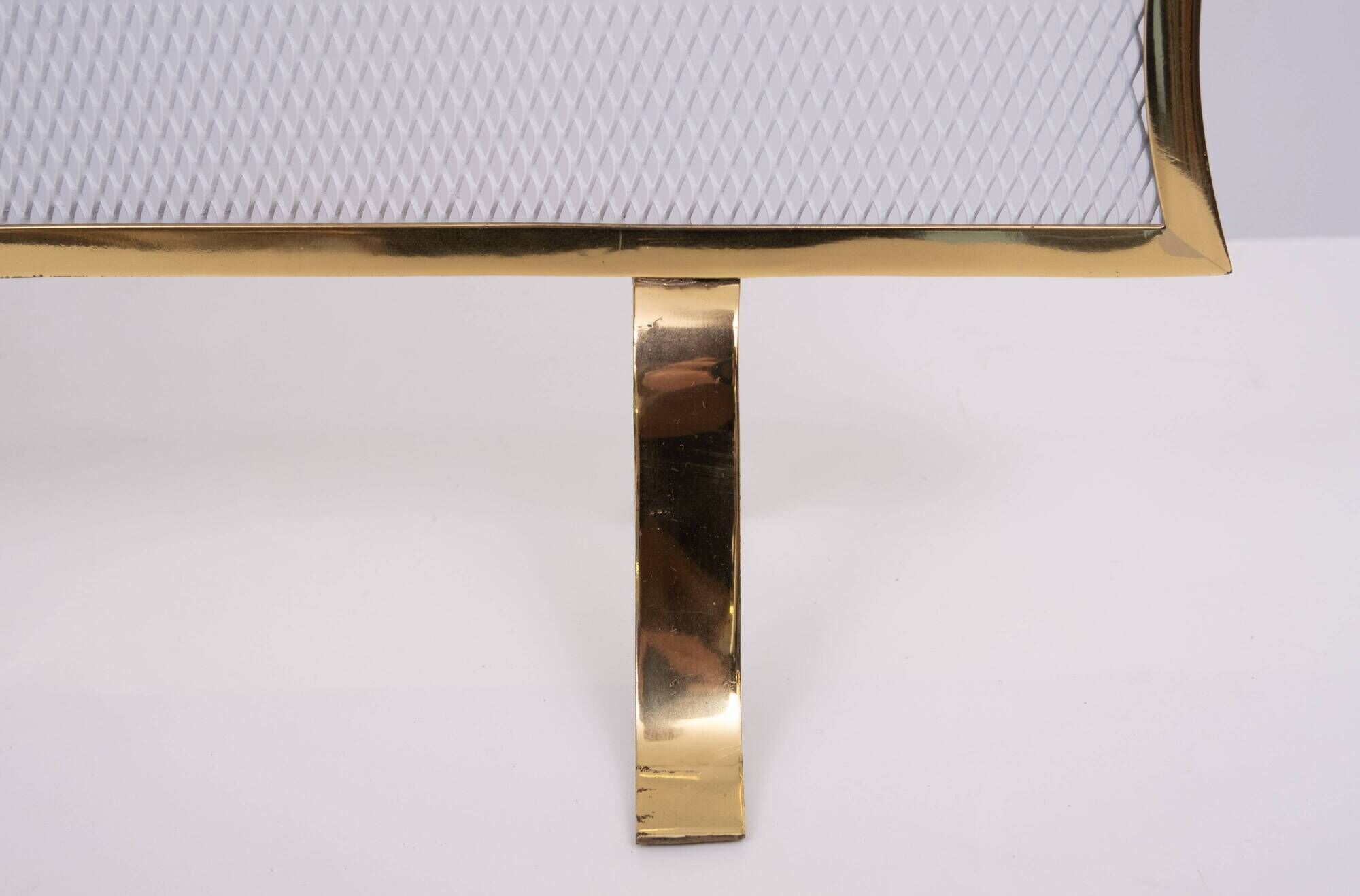 Hollywood Regency Brass Fire screen 1970s France