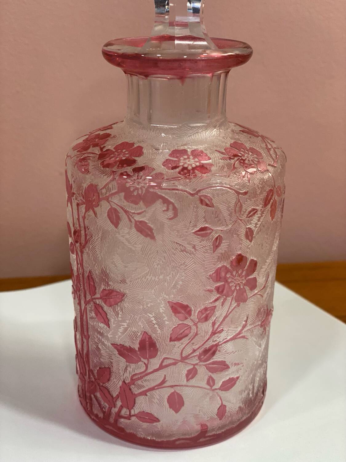 Baccarat perfume bottle