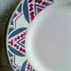 Six dessert plates in Saint-Amand service "Toulouse"