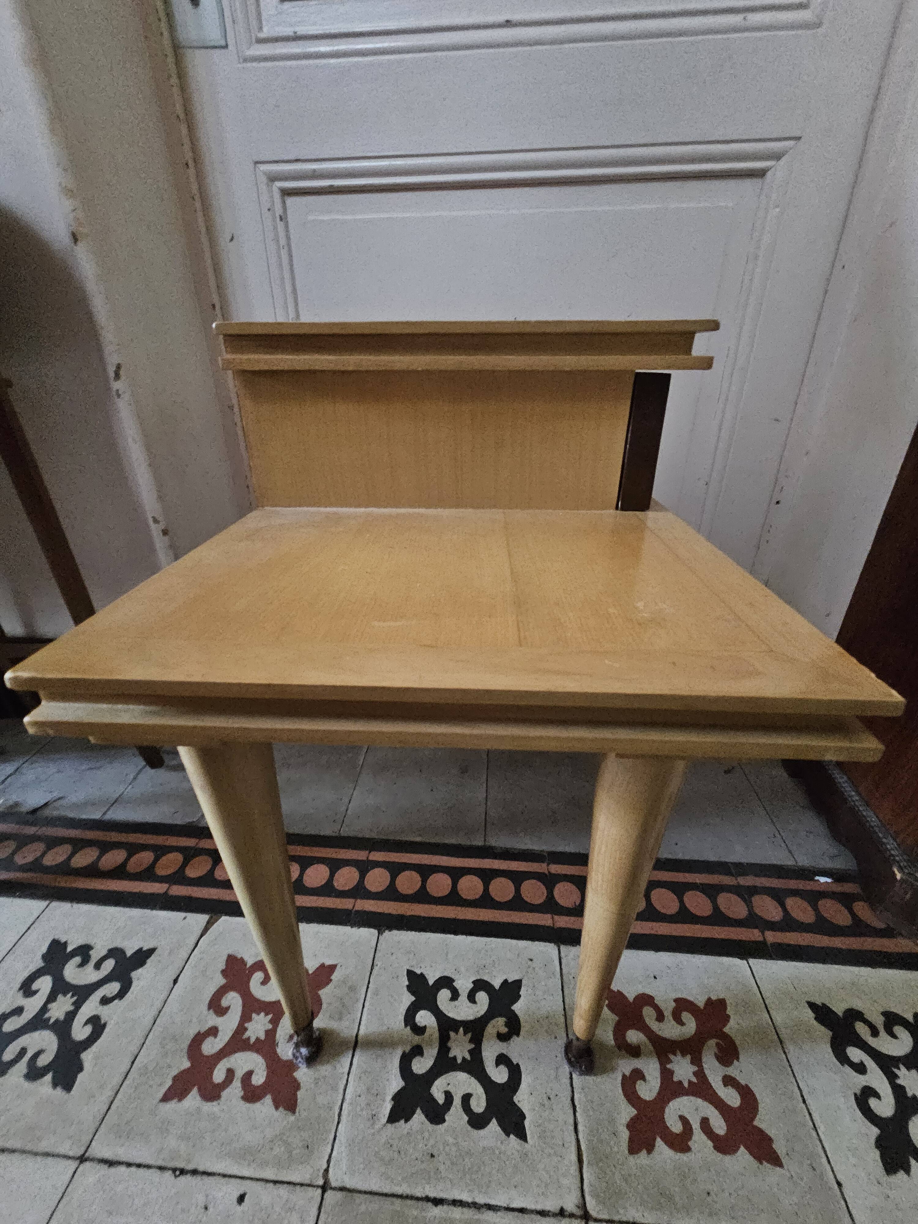 retro bedside table