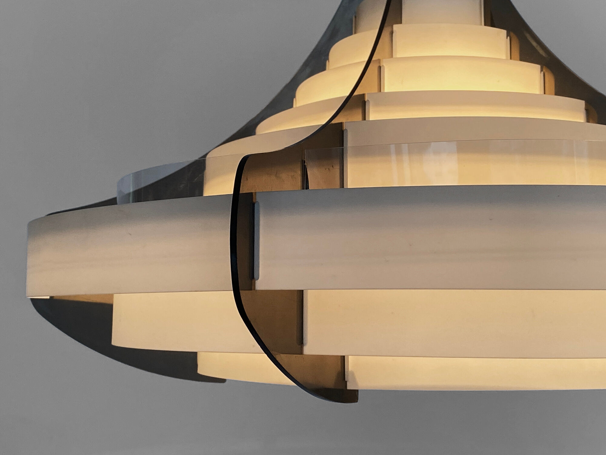 Suspension « Strips » de Brylle & Jacobsen pour Quality System, Danemark années 1970