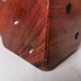 Carved wood dice