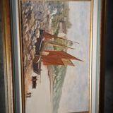 Huile sur toile