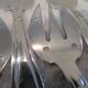 12 silver-plated oyster forks, goldsmith Collet Grand Prix Monaco