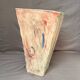Vintage Brutalist Vase Signed Modern Contemporary Ceramics 70 Signed LB