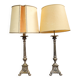 Paire de lampes anciennes en bronze – style classique
