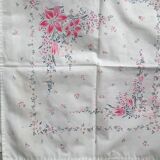 6 serviettes de table rétro motif fleuri vintage