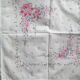 6 vintage floral pattern retro napkins