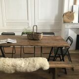 Former bench solid wood