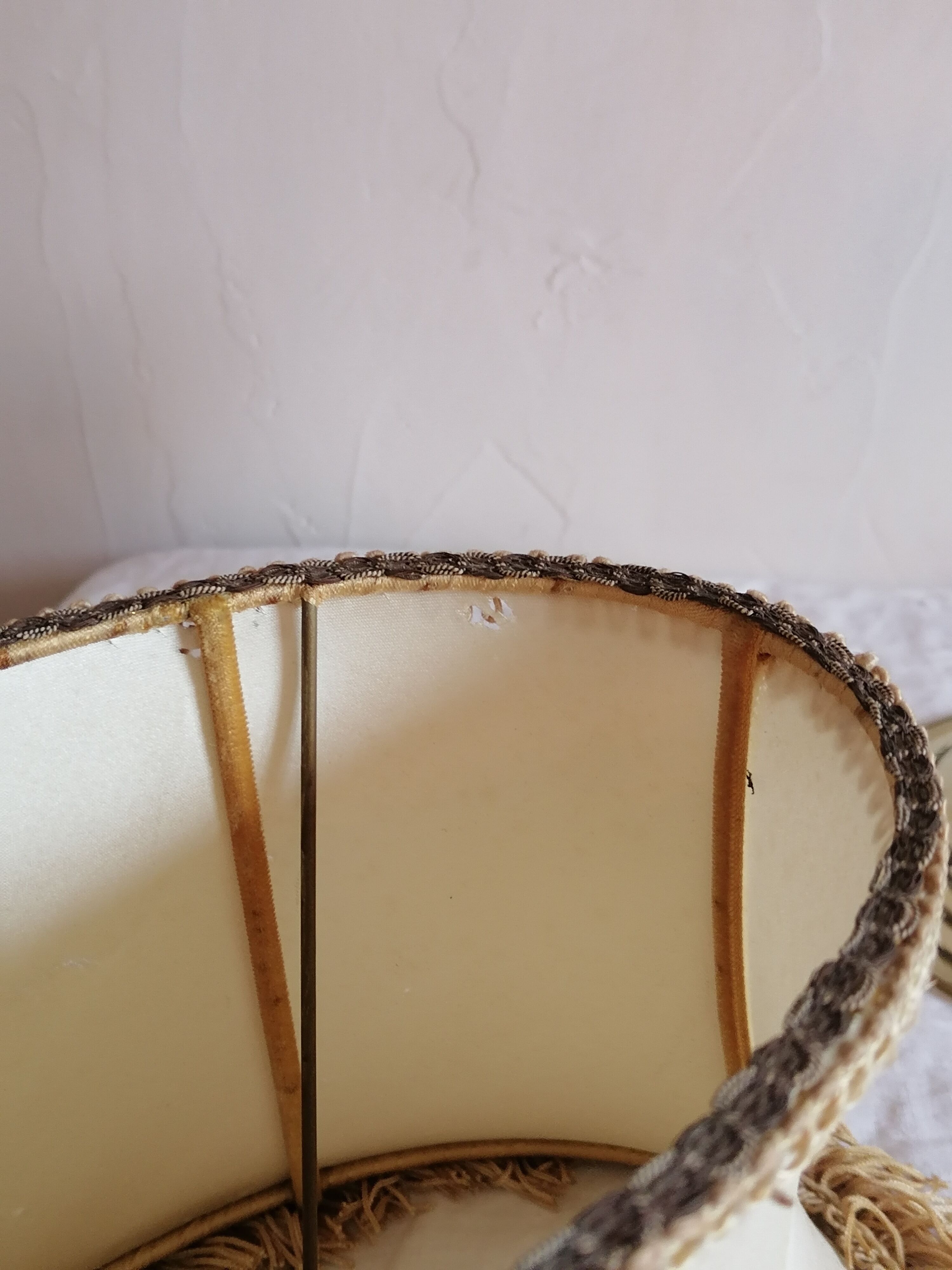 Art deco bronze lamp