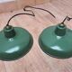 Pair of industrial lamps
