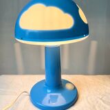 IKEA vintage blue clouds table lamp
