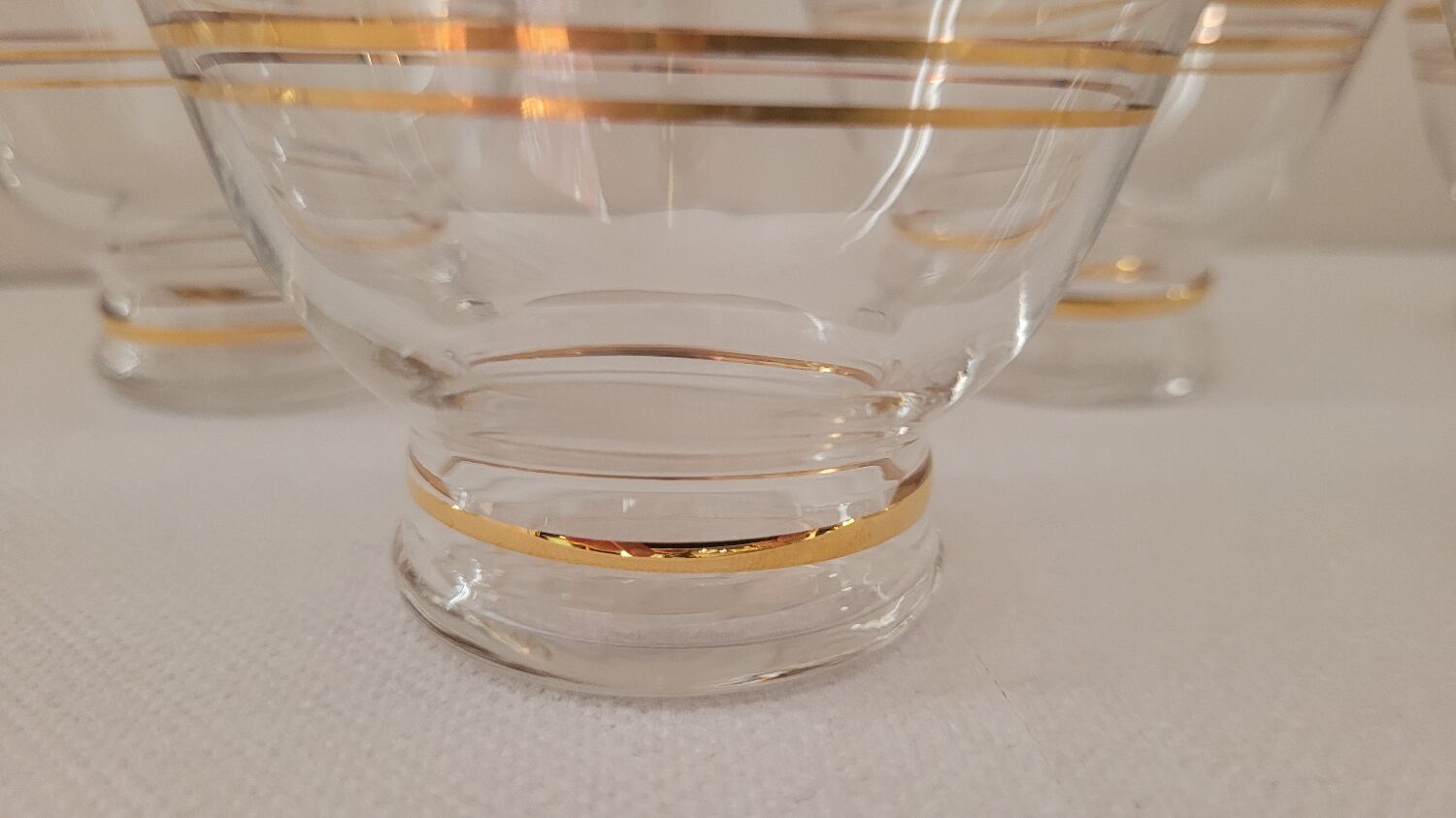 50's champagne glasses