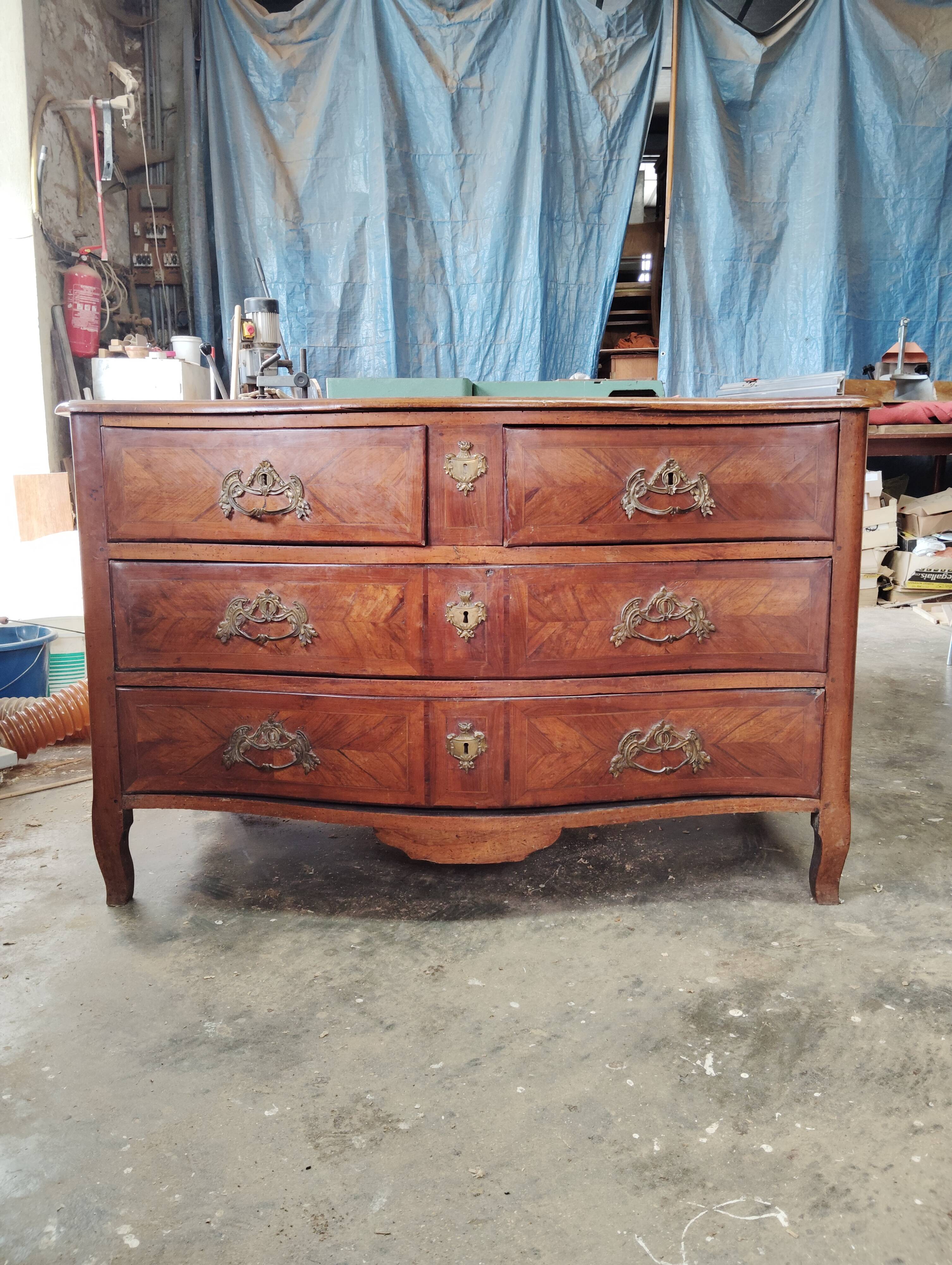 Curved Commode 18th Century
