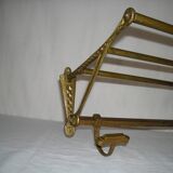 art deco wall coat rack from the 1930s