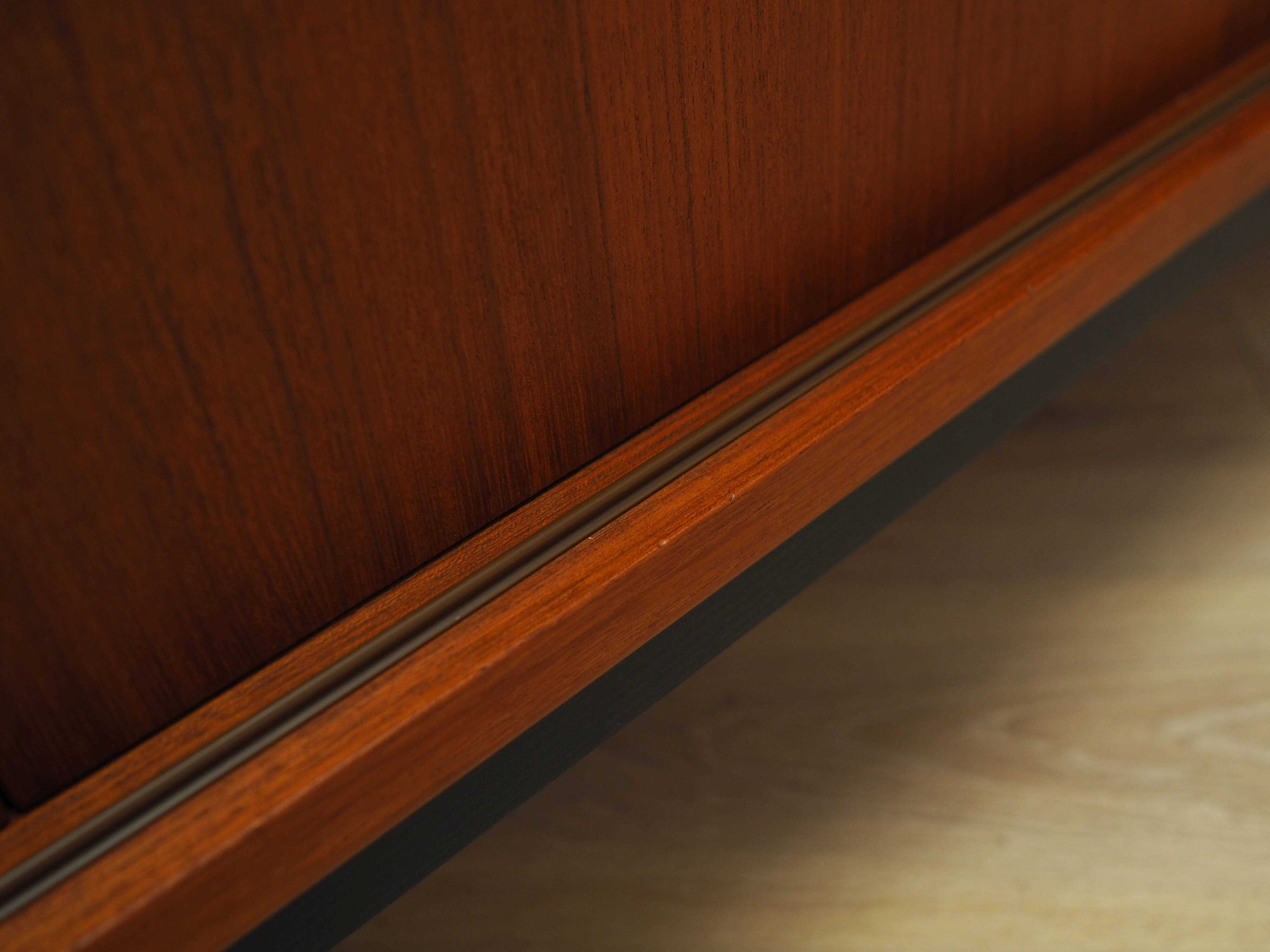 Teak sideboard, Danish design, 1970s, production: Denmark