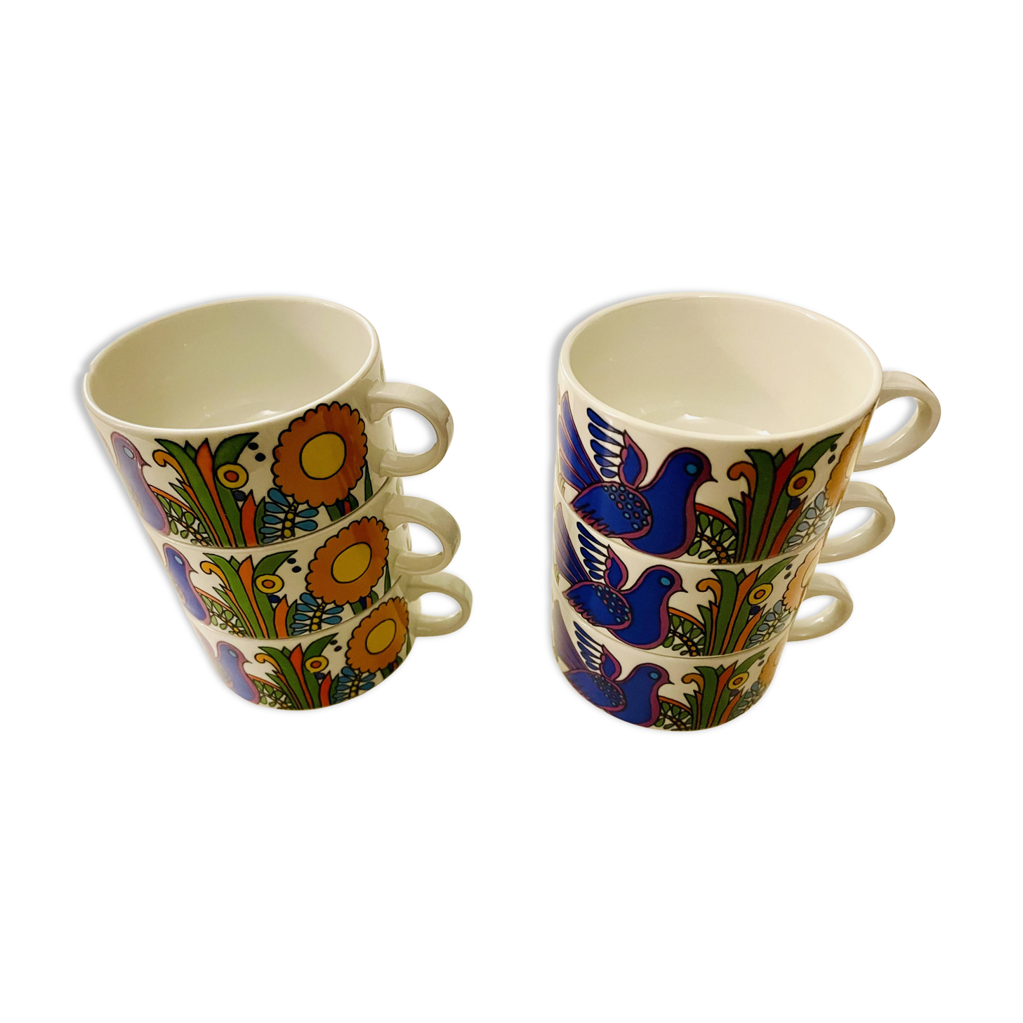 6 tasses à café Villeroy & Boch Acapulco