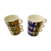 Set of coffee cups (x6) Villeroy & Boch Acapulco
