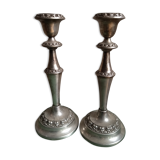 Pair of candle holders