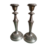 Pair of candle holders