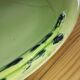 Vintage Vallauris asparagus dish in barbotine ceramic – 1950s