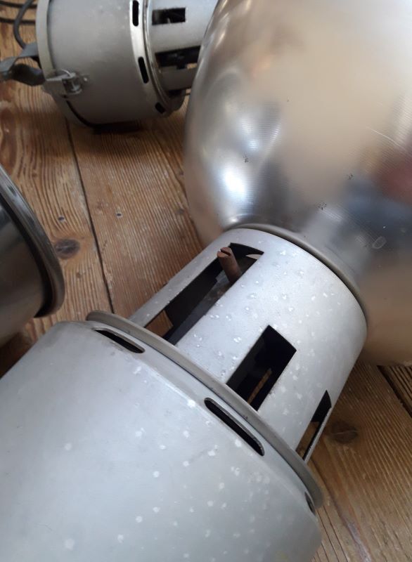 Set of 4 industrial suspensions XX°