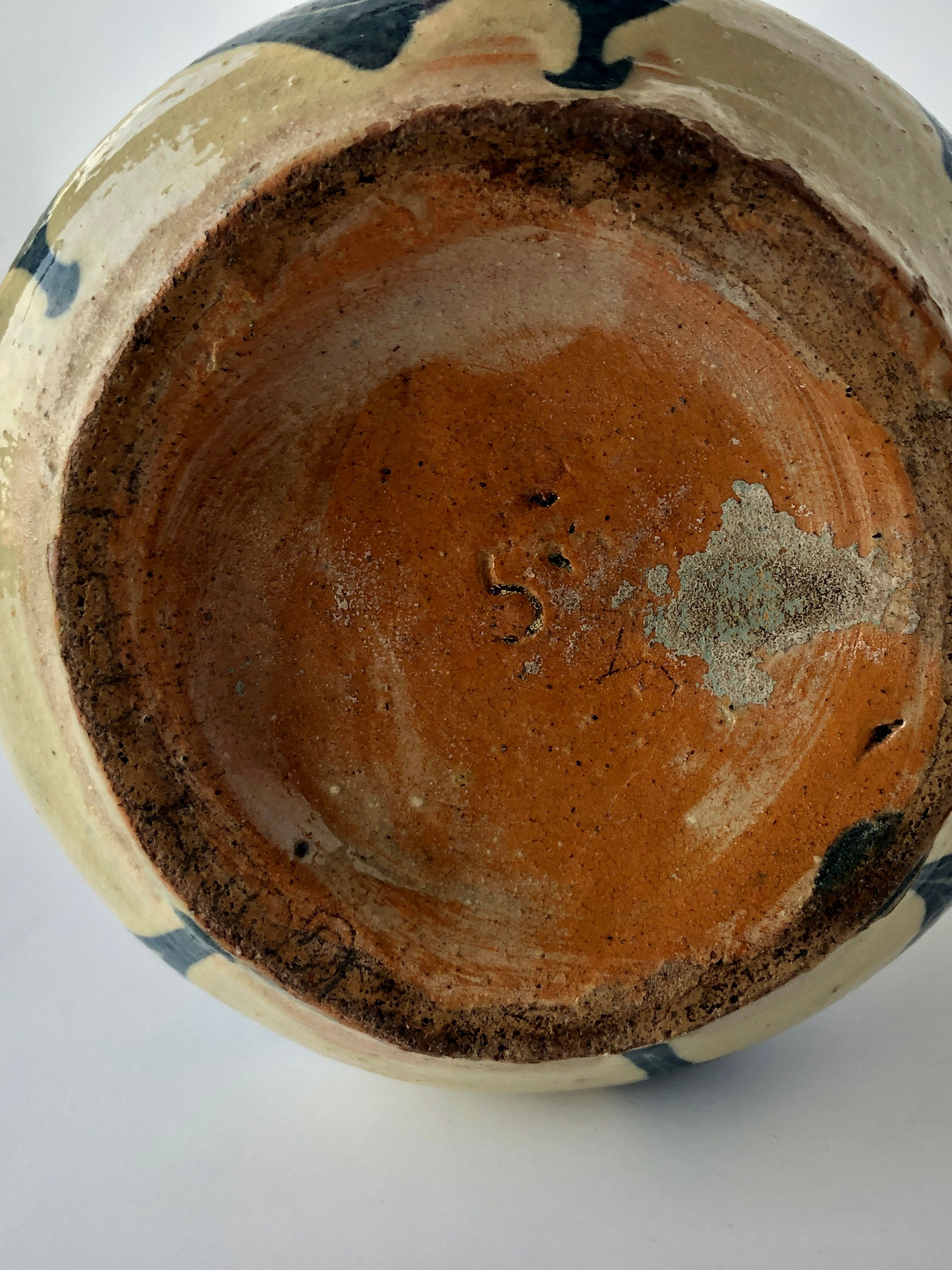 Pottery vase and vintage ceramics