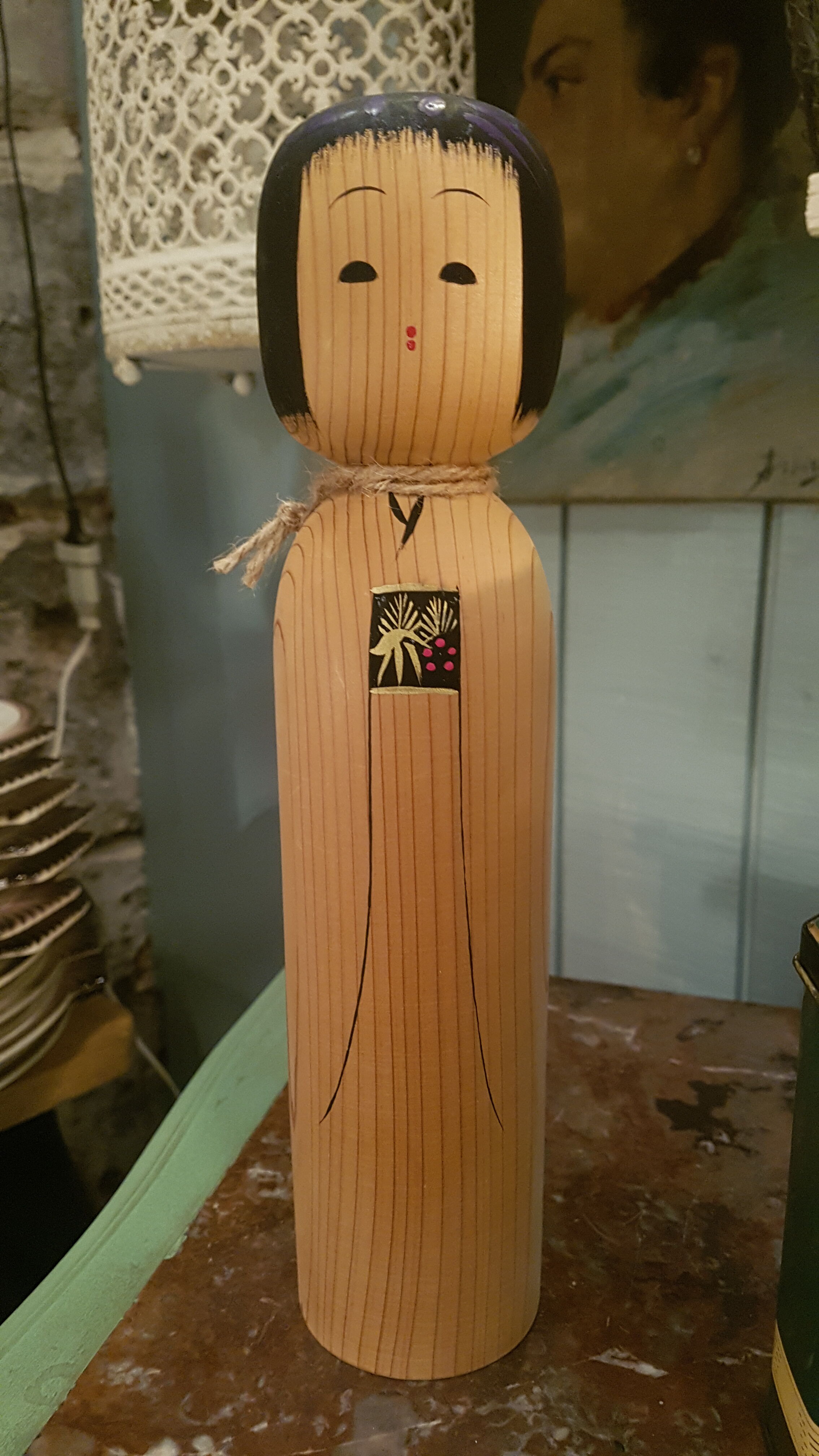 Kokeshi japonaise bois