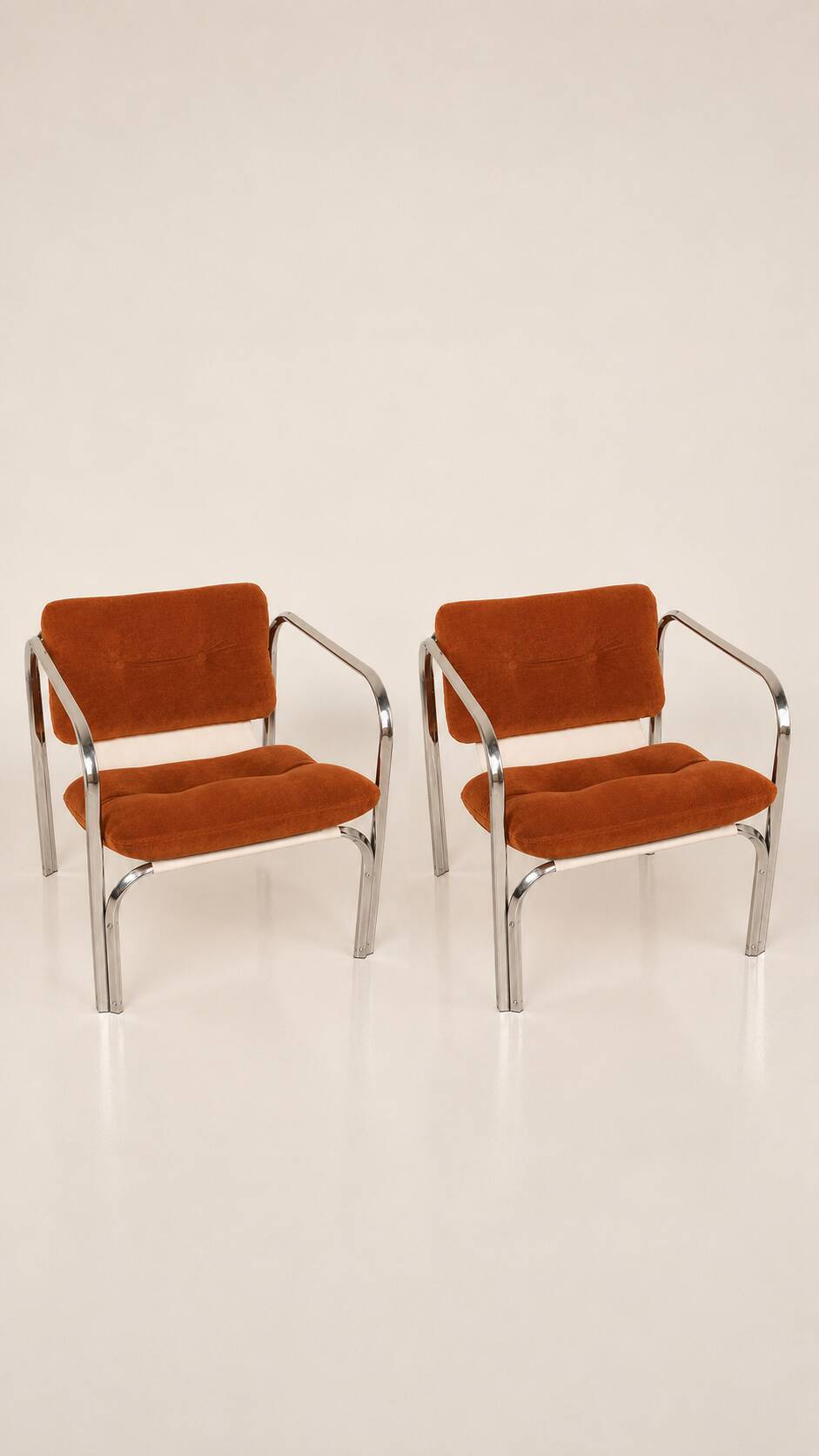 2 fauteuils italiens, 1970