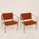 2 fauteuils italiens, 1970