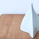 Virebent porcelain vase by Pierre Lebe