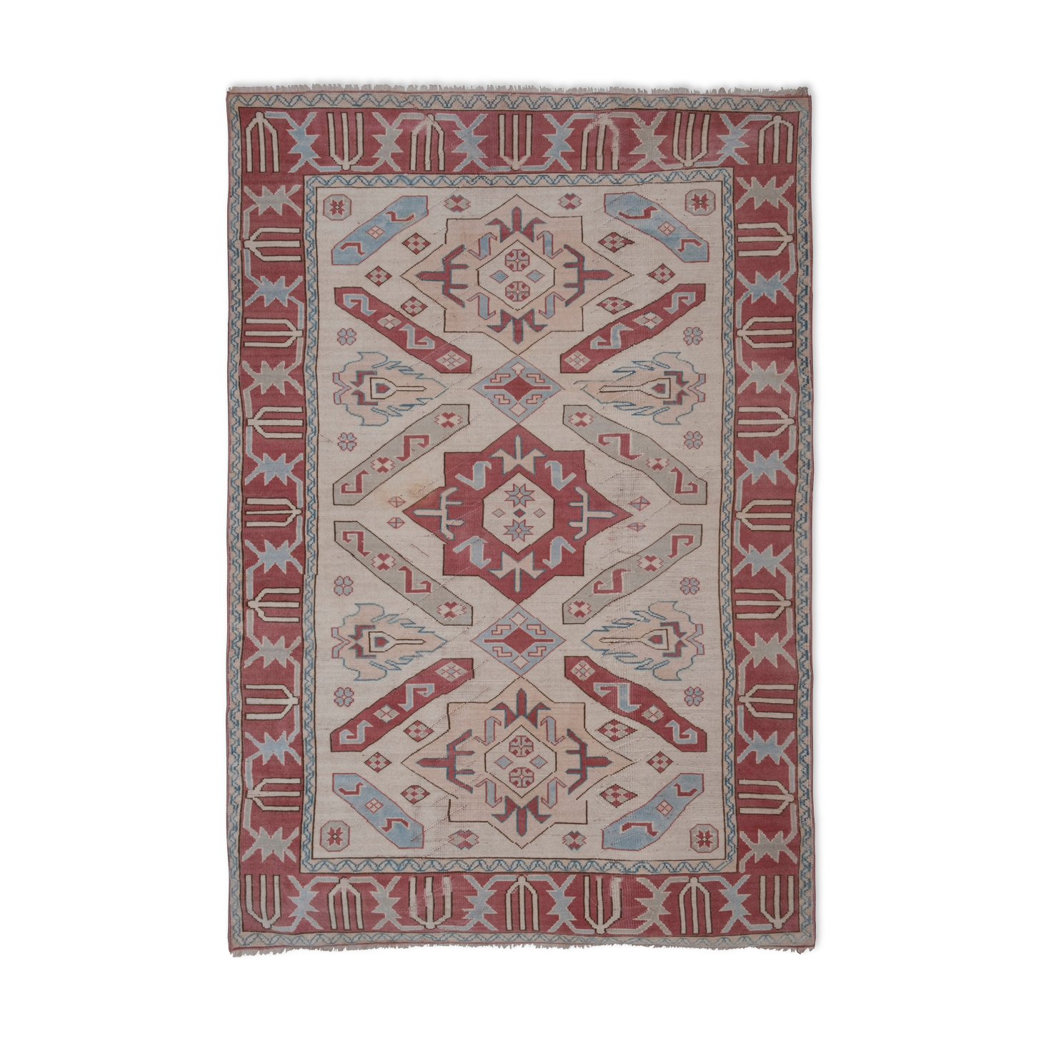 Hand knotted turkish oushak rug 175 X 257 cm
