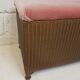 Lloyd loom chest bench