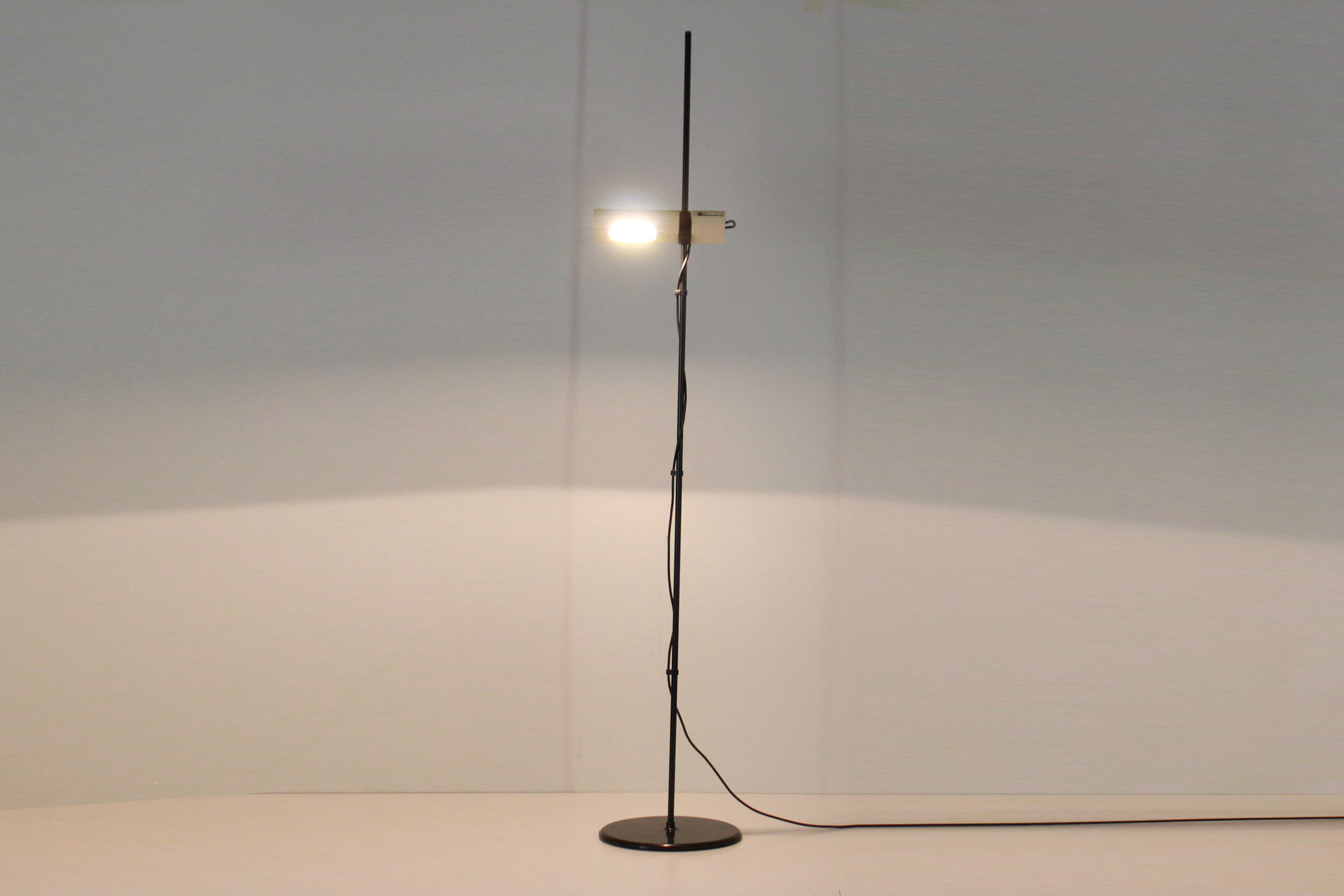 1960s vintage adjustable floor lamp by Artemide