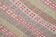 Handmade flat woven geometric kilim rug- 202x296cm