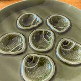 Set of 4 snail plates