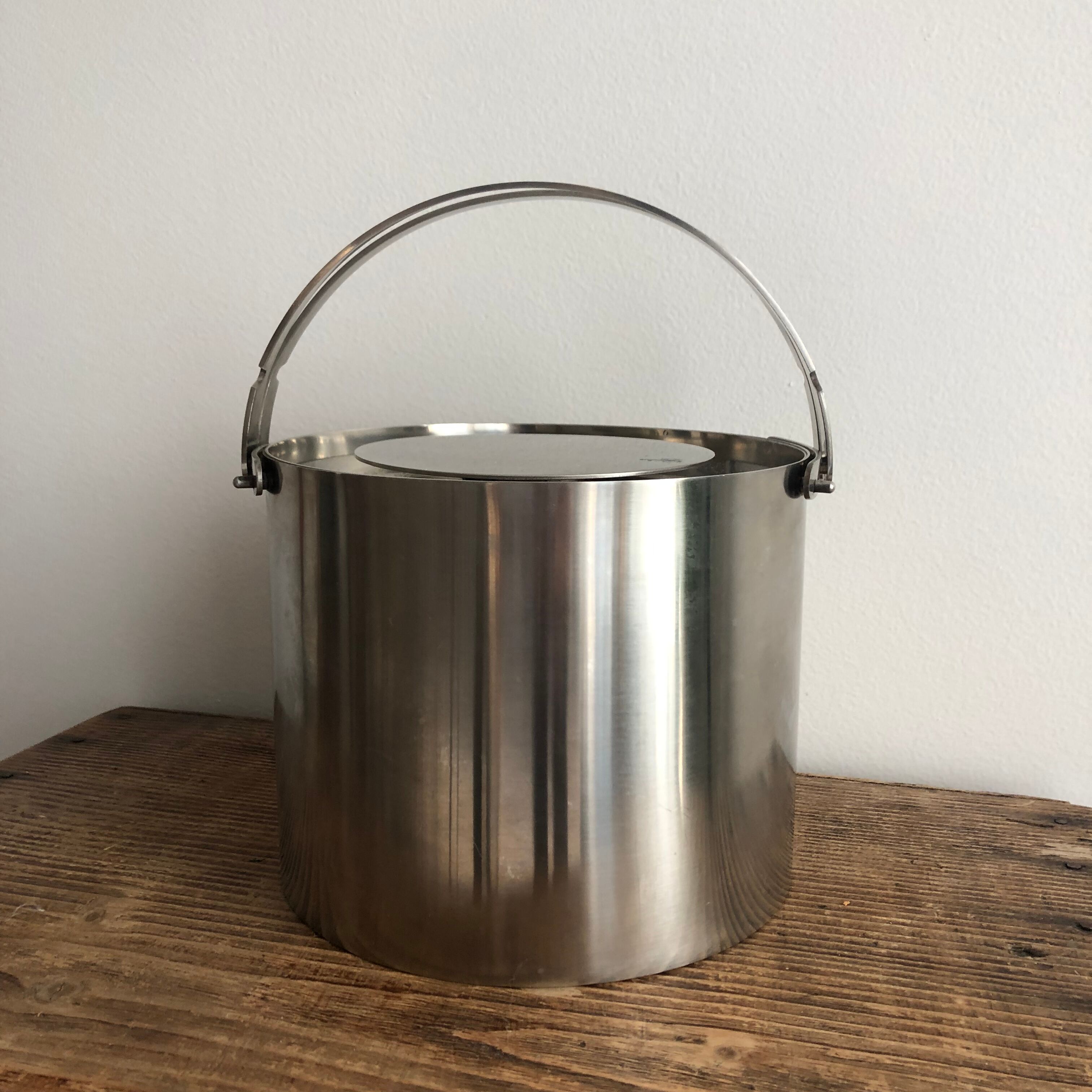 Ice bucket by Arne Jacobsen for Stelton