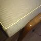 Pair of large vintage 1950s ottoman footstools.