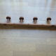Coat rack bistro 6 hooks