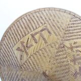 Vintage Chinese hat, bohemian wall decoration