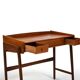 Fine Danish Vanity Table or Desk in Teak