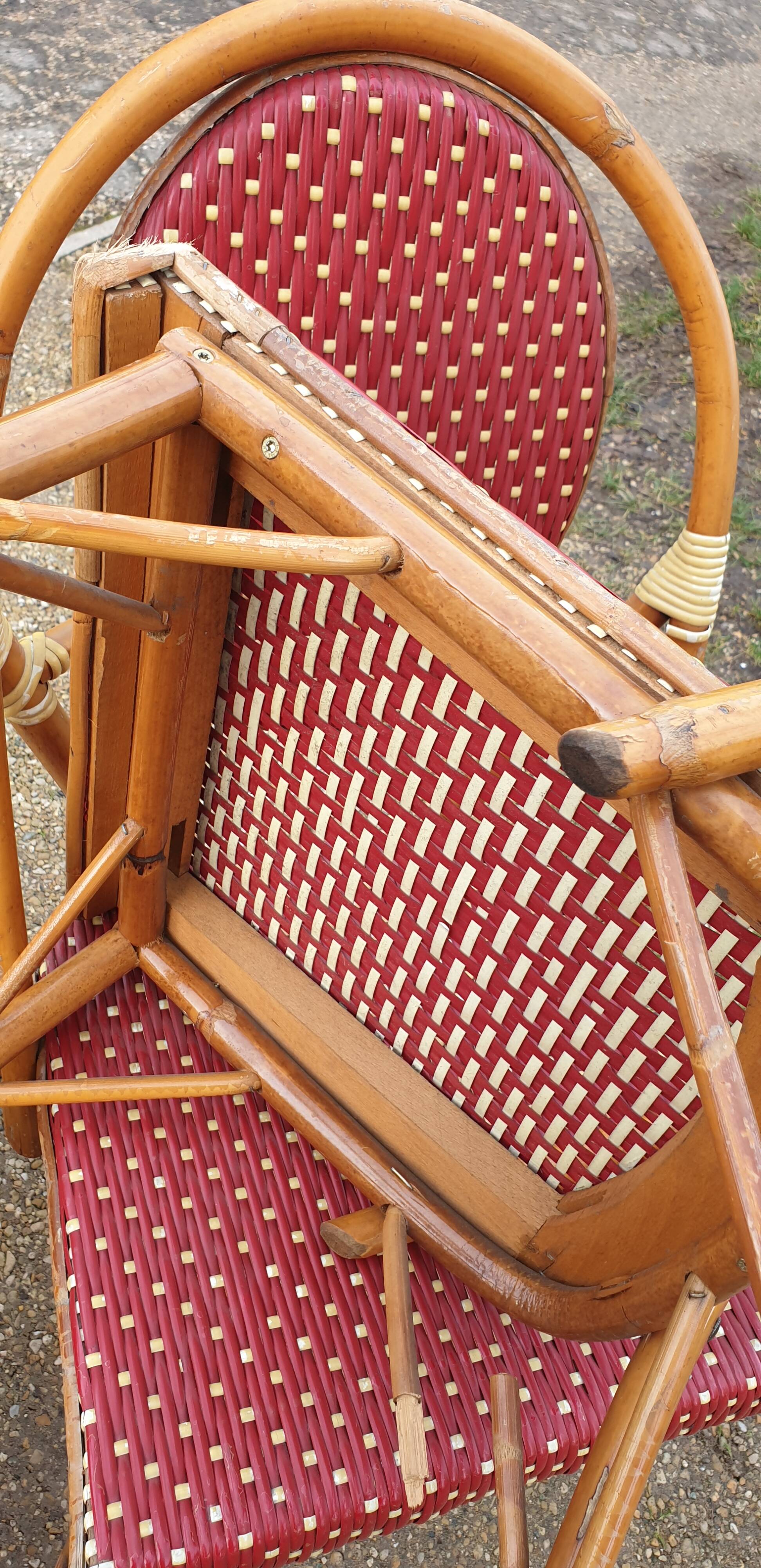 4 chaises de bistrot gatti