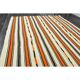 1970s Vintage Turkish Oushak Handmade Wool Cotton Beige Area Rug 158x215