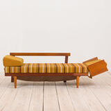 Ingmar Relling Svane daybed in original upholstery by Ekornes Norway, 60s